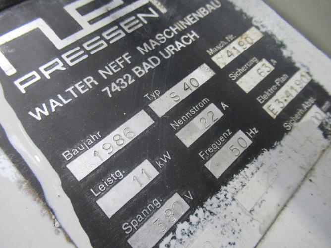 WALTER NEFF S40